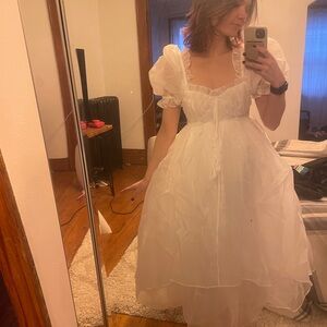 SOLD - NWT Selkie “The Ivory Ever After” dress in XS